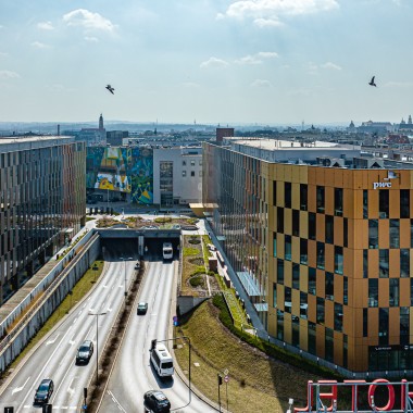 Kompleks biurowy High5ive w Krakowie (© Skanska)